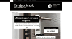 Desktop Screenshot of cerrajeros.info